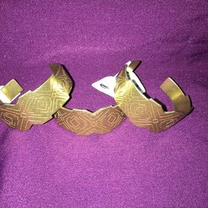 Brass tone bracelets